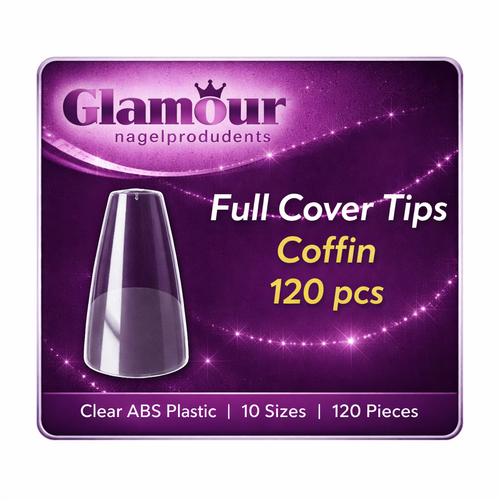 Full Cover Tips Coffin 120 pcs