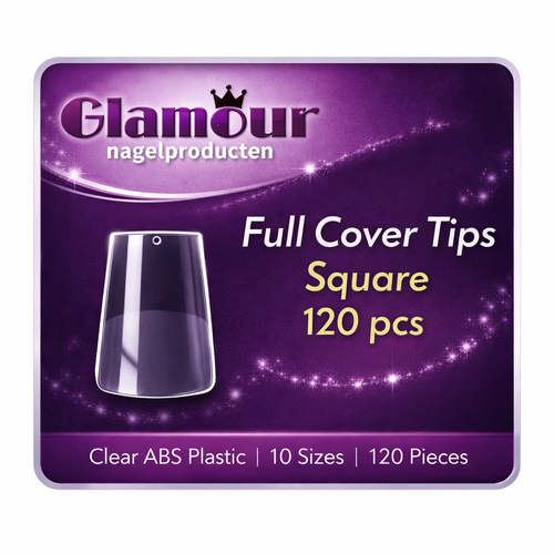 Full Cover Tips Square 120 pcs