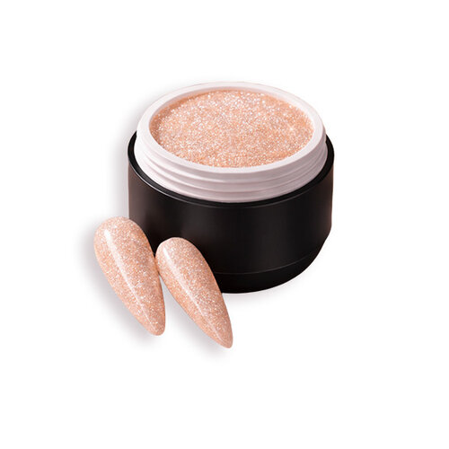 Polygel Beachy Nude Glitter