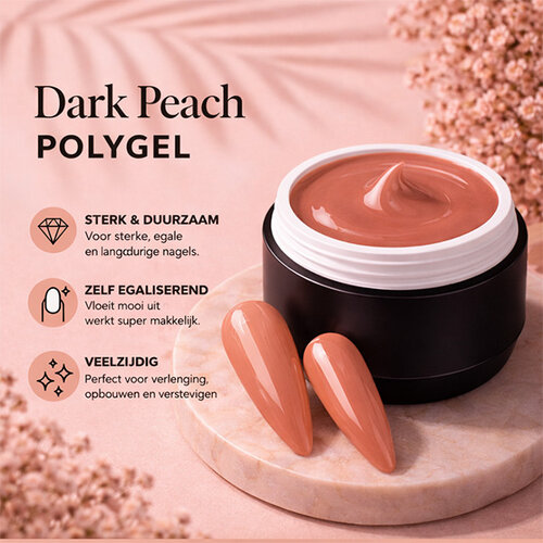 Polygel Dark Peach