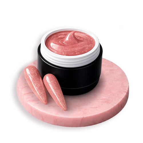 Polygel Galactic Pink Glitter