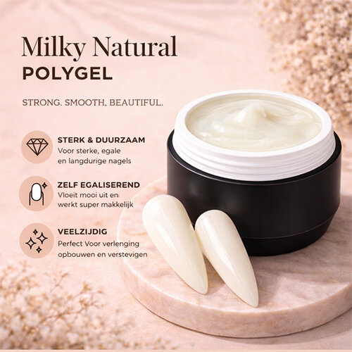 Polygel Milky Natural