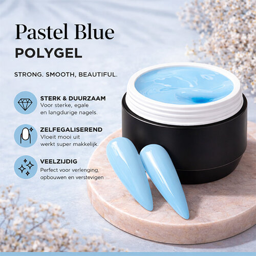 Polygel Pastel Blue