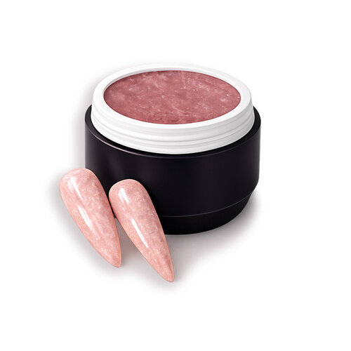 Polygel Rosy Nude Glitter