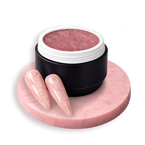 Polygel Rosy Nude Glitter