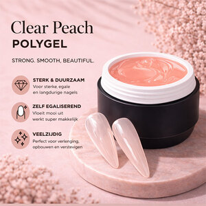 Polygel Clear Peach
