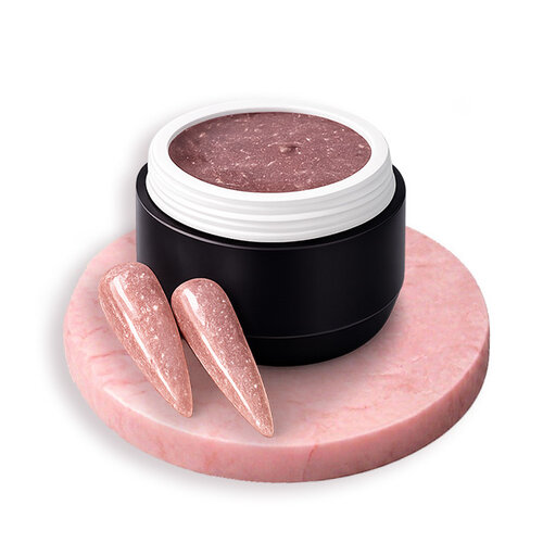 Polygel Sunset Pink Glitter