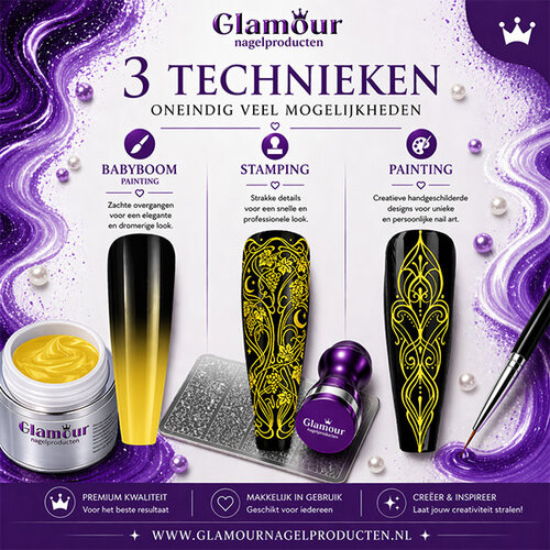 Stamping Gel 3-in-1 Yellow