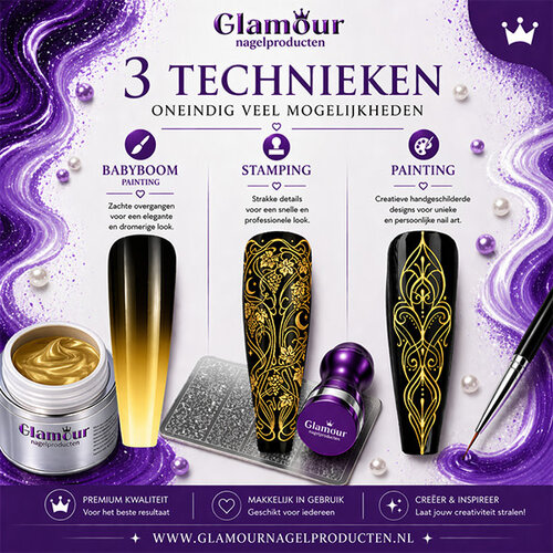 Stamping Gel 3-in-1 d'Or