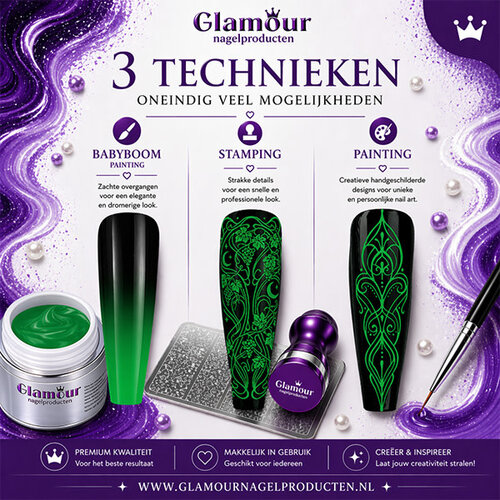 Stamping Gel 3-in-1 Green