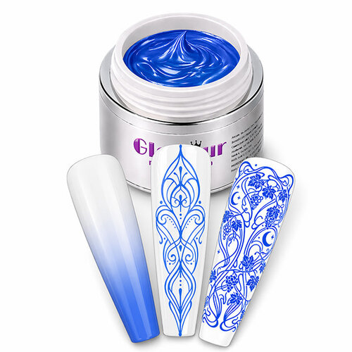 Stamping Gel 3-in-1 Bleu Marin