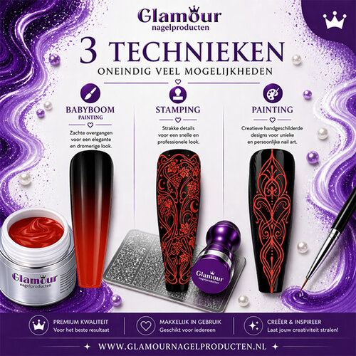 Stamping Gel 3-in-1 Rouge