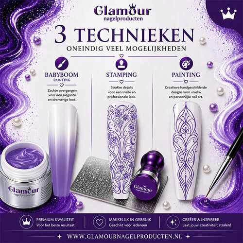 Stamping Gel 3-in-1 Violet