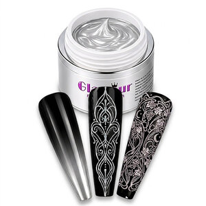 Stamping Gel 3-in-1 Argent