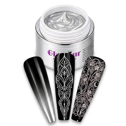 Stamping Gel 3-in-1 Argent