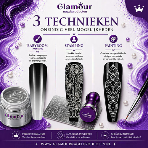 Stamping Gel 3-in-1 Zilver