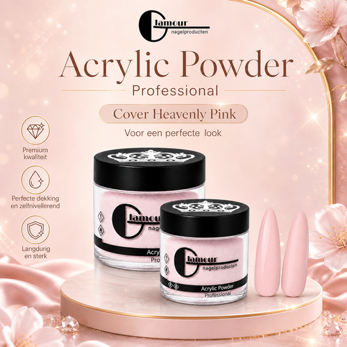 Acrylpoeder Cover Heavenly Pink Acrylpoeder Cover Heavenly Pink