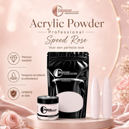 Poudre Acrylique Speed Rose