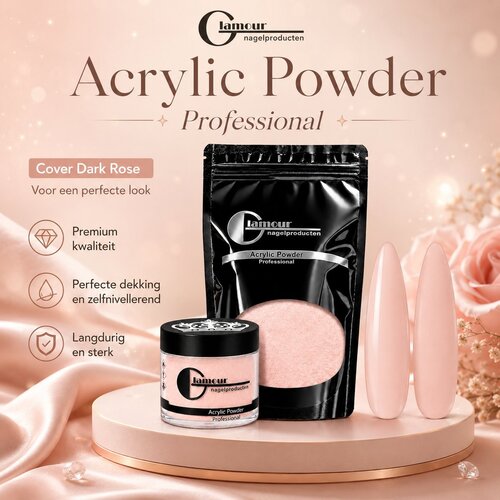 Poudre Acrylique Cover Dark Rose