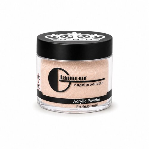 Acrylic Powder Cover Glitter Dreamy Peach