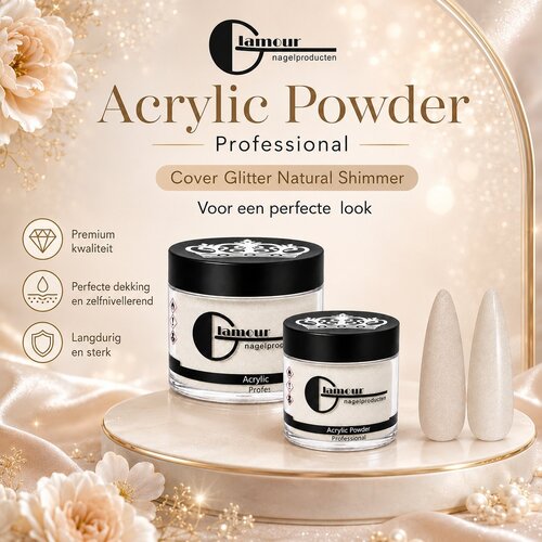 Polvo Acrílico Natural Shimmer