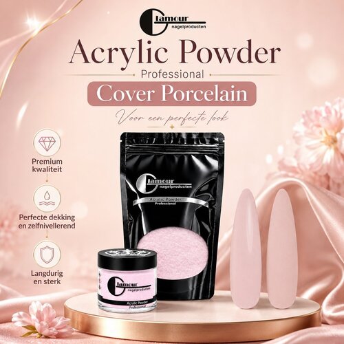 Acrylic Powder Cover Porcelain