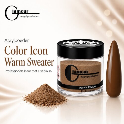 Acrylic Powder Color Icon Warm Sweater