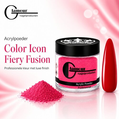 Acrylpoeder Color Icon Fiery Fusion Acrylpoeder Color Icon Fiery Fusion