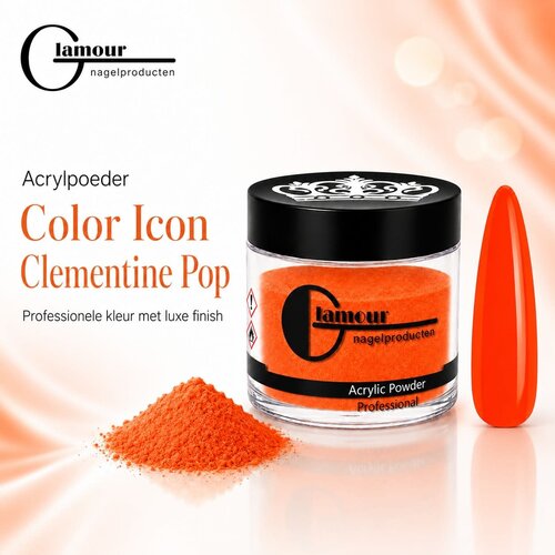 Acrylic Powder Color Icon Clementine Pop