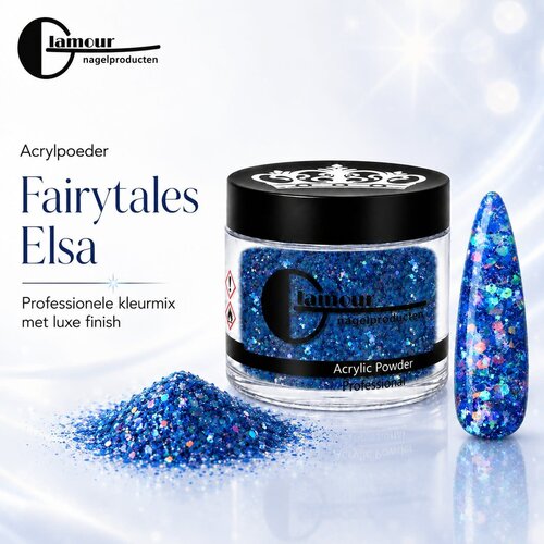 Polvo Acrílico Fairytales Elsa