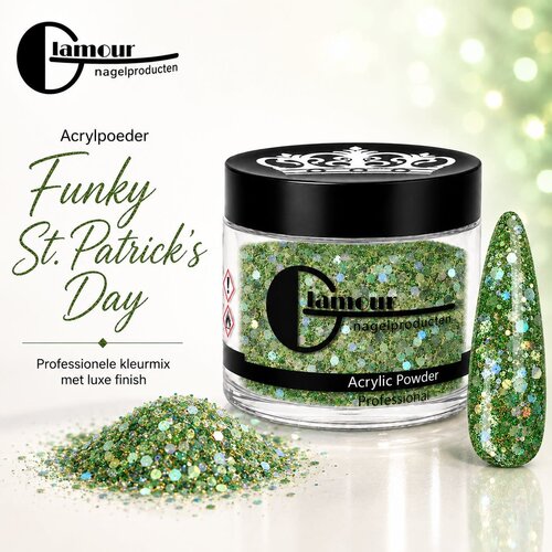 Acrylpoeder Funky St. Patrick's Day