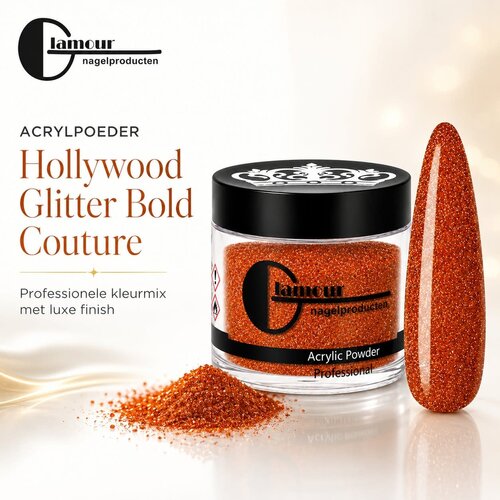 Acrylpoeder Hollywood Glitter Bold Couture Acrylpoeder Hollywood Glitter Bold Couture