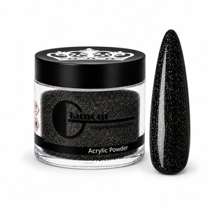 Polvo Acrílico Hollywood Glitter Black Diamonds Polvo Acrílico Hollywood Glitter Black Diamonds