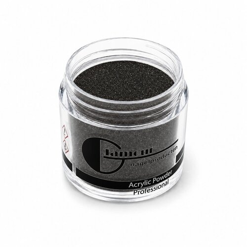 Acrylic Powder Hollywood Glitter Black Diamonds