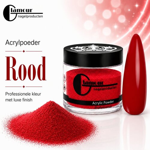 Poudre Acrylique Rouge