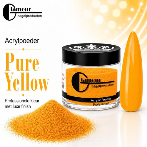 Acrylpoeder Pure Yellow Acrylpoeder Pure Yellow