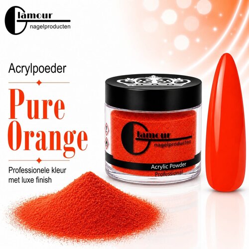 Acrylic Powder Pure Orange Acrylic Powder Pure Orange