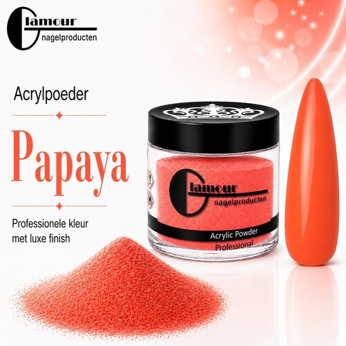 Acrylpoeder Papaya