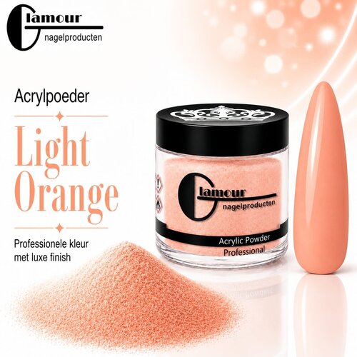 Acrylpoeder Light Orange