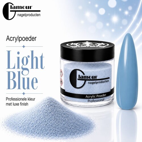 Acrylpoeder Light Blue
