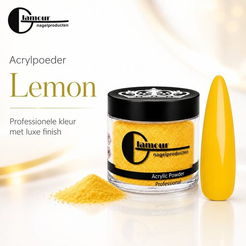 Acrylic Powder Lemon