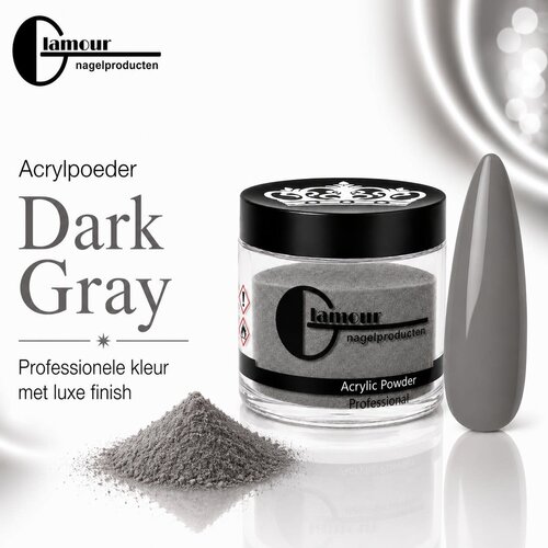 Acrylpoeder Dark Gray Acrylpoeder Dark Gray