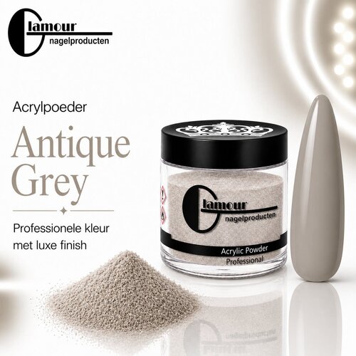 Acrylpoeder Antique Grey
