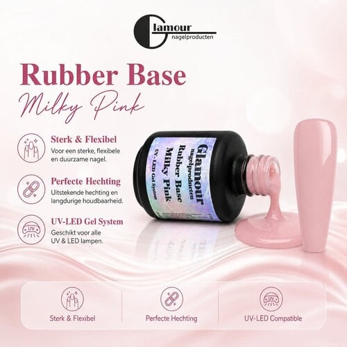 Rubber Base Milky Pink Rubber Base Milky Pink