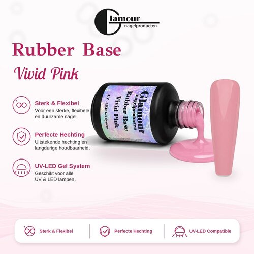 Rubber Base Vivid Pink Rubber Base Vivid Pink