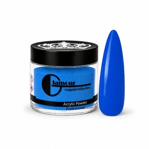 Polvo Acrílico Neon Azul