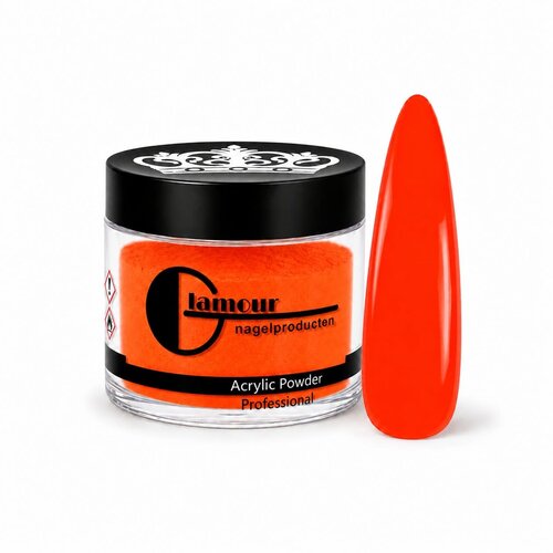 Acrylic Powder Neon Bright Orange