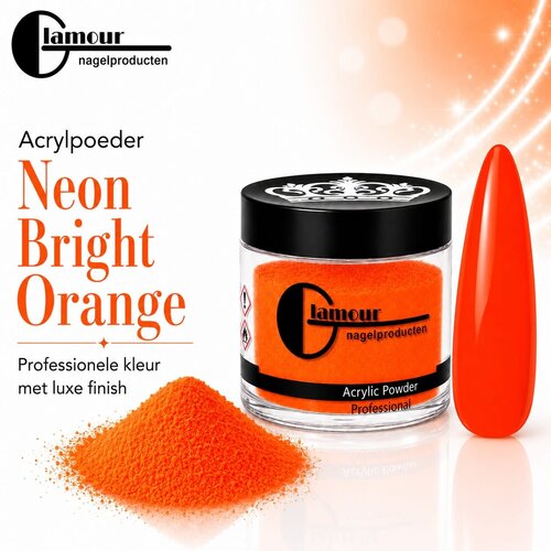 Acrylpoeder Neon Bright Orange Acrylpoeder Neon Bright Orange