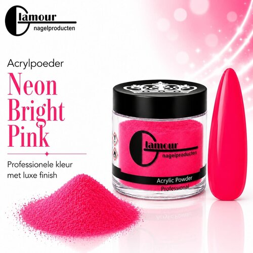 Polvo Acrílico Neon Bright Pink Polvo Acrílico Neon Bright Pink