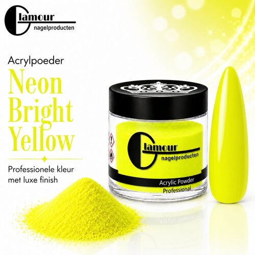 Acrylpoeder Neon Bright Yellow Acrylpoeder Neon Bright Yellow